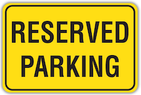 Reserved Parking