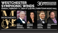 Westchester Symphonic Winds - Monuments  (2/11/24)